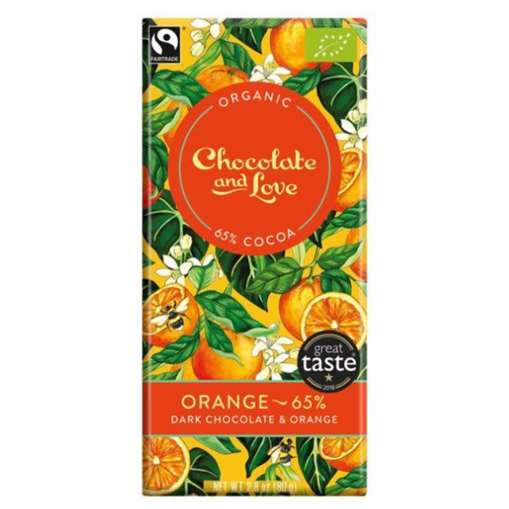 Voets Dark Chocolate Orange Reep