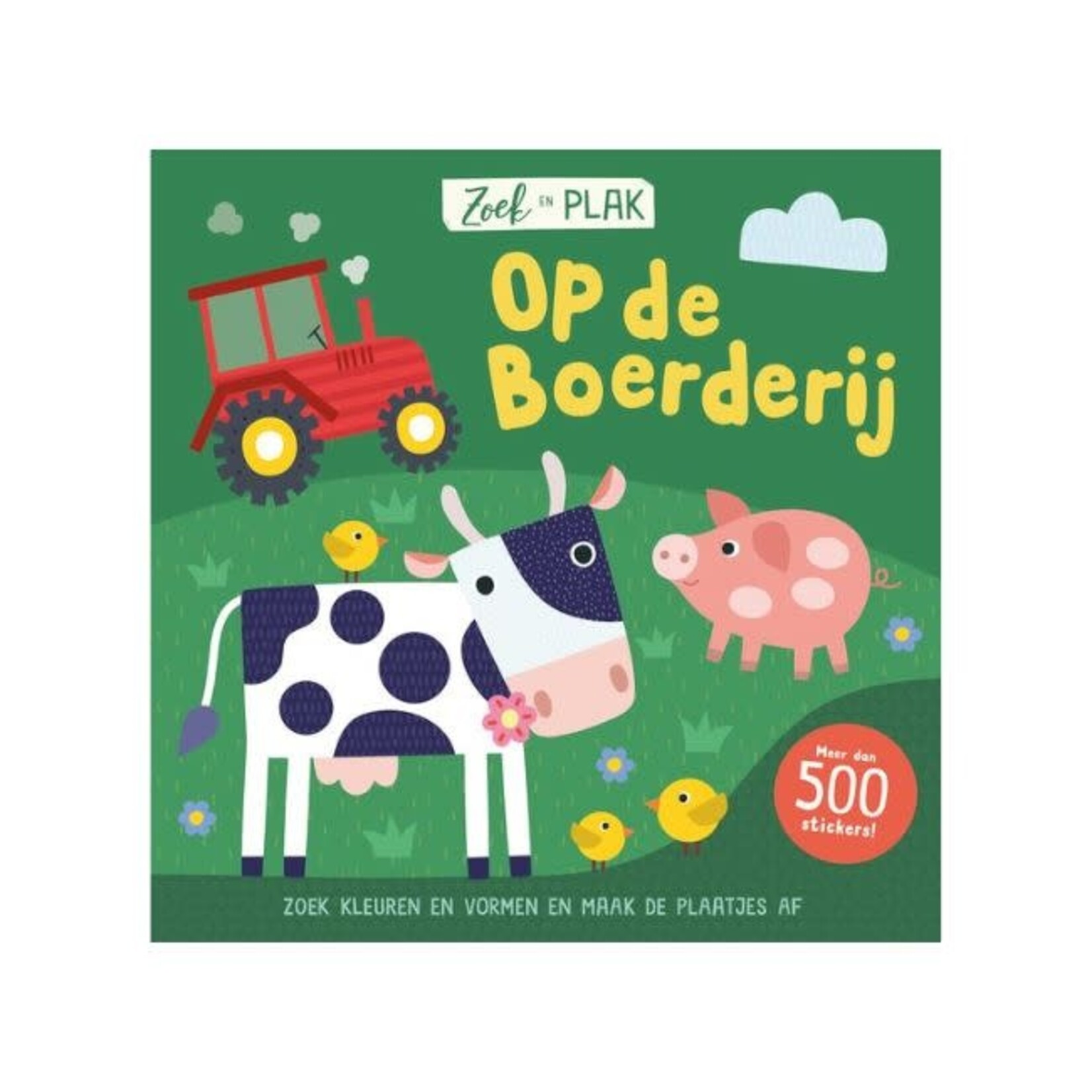 Lantaarn Uitgeverij Zoek en Plak - Op de Boerderij