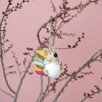 Sjaal met Verhaal Hanger Egeltje aardetinten