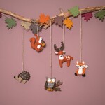 Sjaal met Verhaal Herfst Hanger Bosdieren Assorti