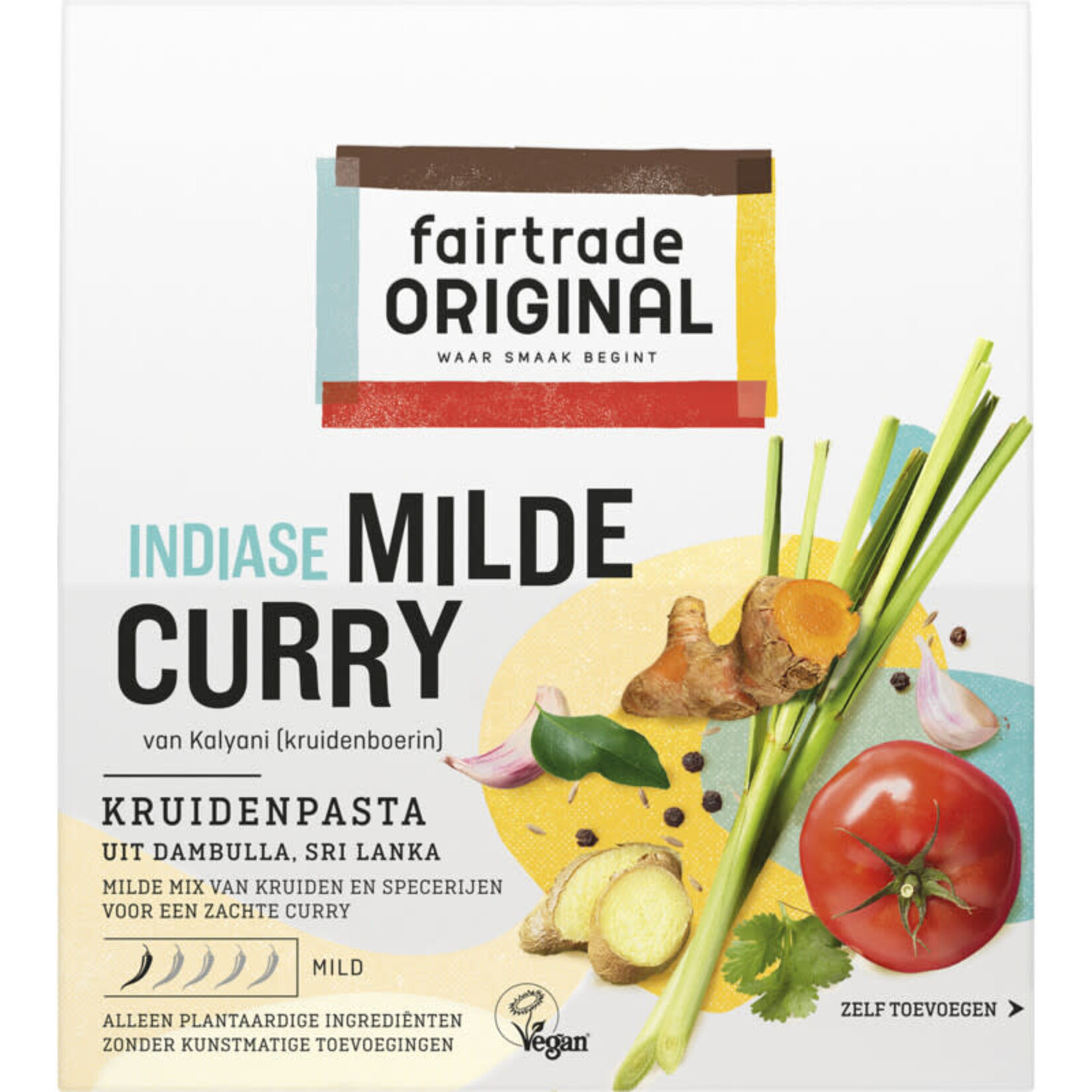 Fairtrade Original Indiase Milde Curry (van Kalyani)
