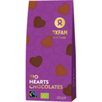 oxfam fair trade Chocolade Hartjes 160g