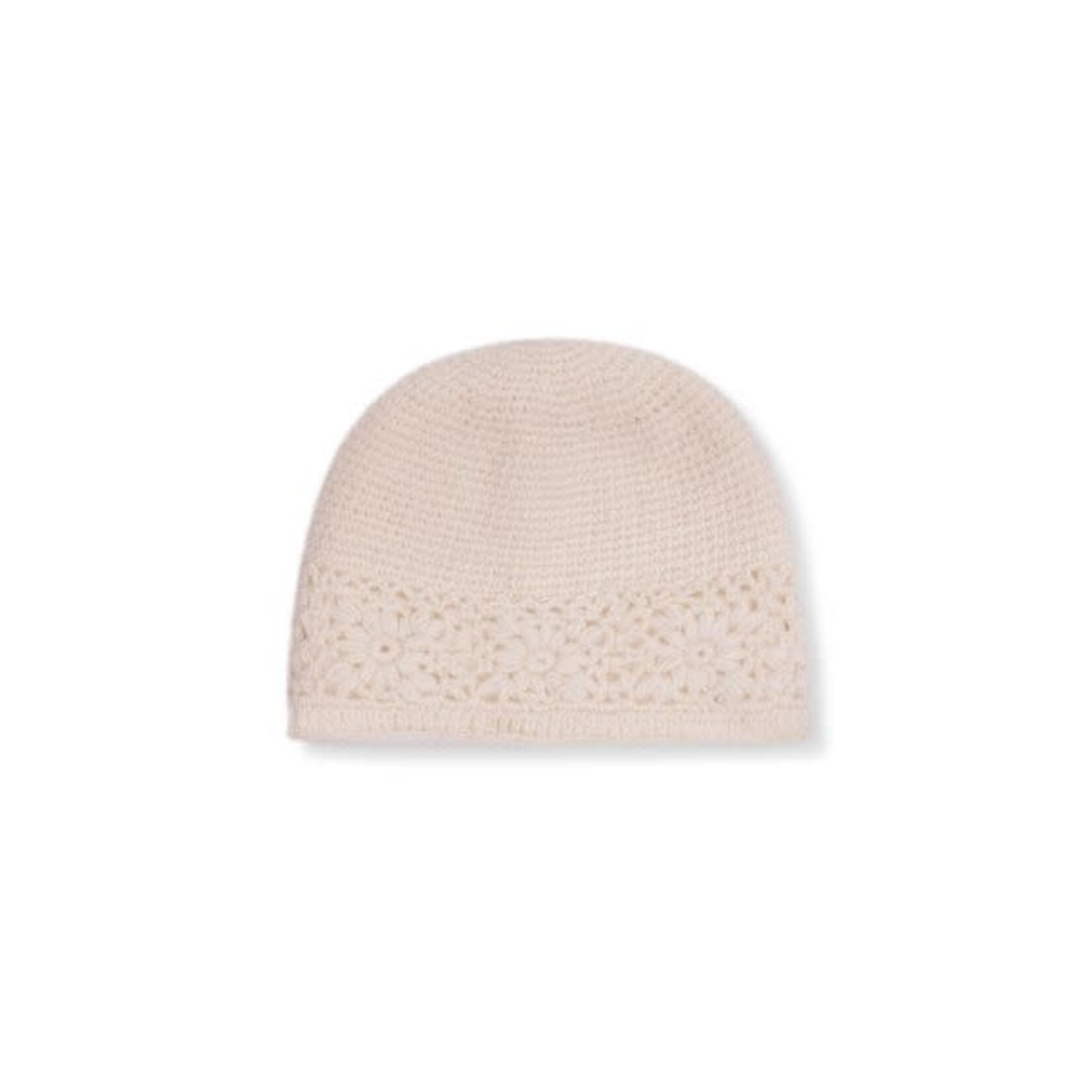 Sjaal met Verhaal Muts Granny Square Crème