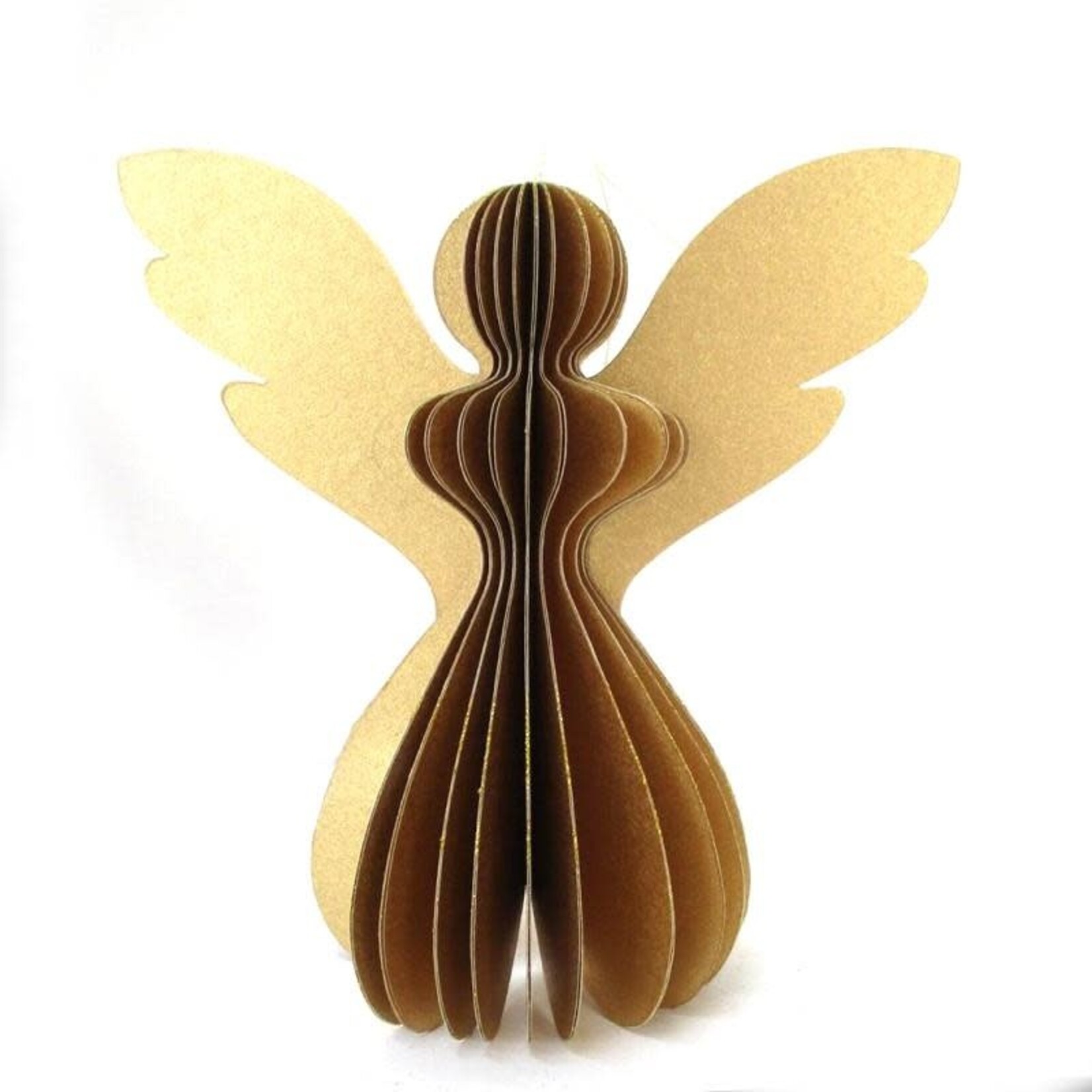 Only Natural Engel Papier Goud 17,5 cm