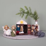 Sjaal met Verhaal Kerststal Vilt Kleur