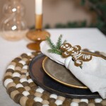 Sjaal met Verhaal Servetring Gingerbread