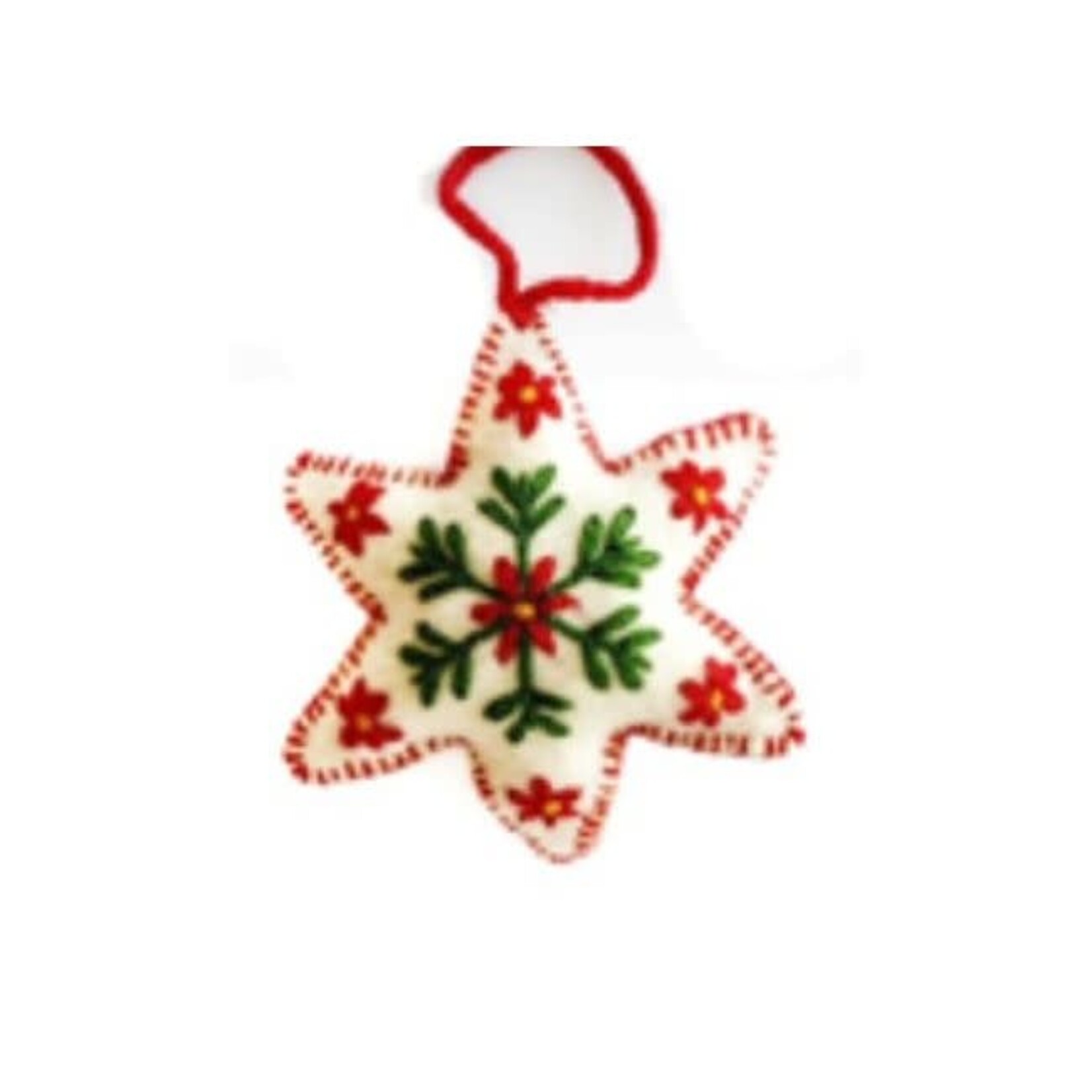 Olino Paperworks Vilten kerstster-hanger