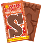 Tony's Chocolonely Tony's Letterreep S  Melk Karamel Zeezout 180 g