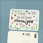 BloomyourMessage Bloeikaart: Bloeiend Nieuwjaar
