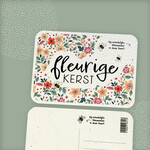 BloomyourMessage Bloeikaart: Fleurige Kerst