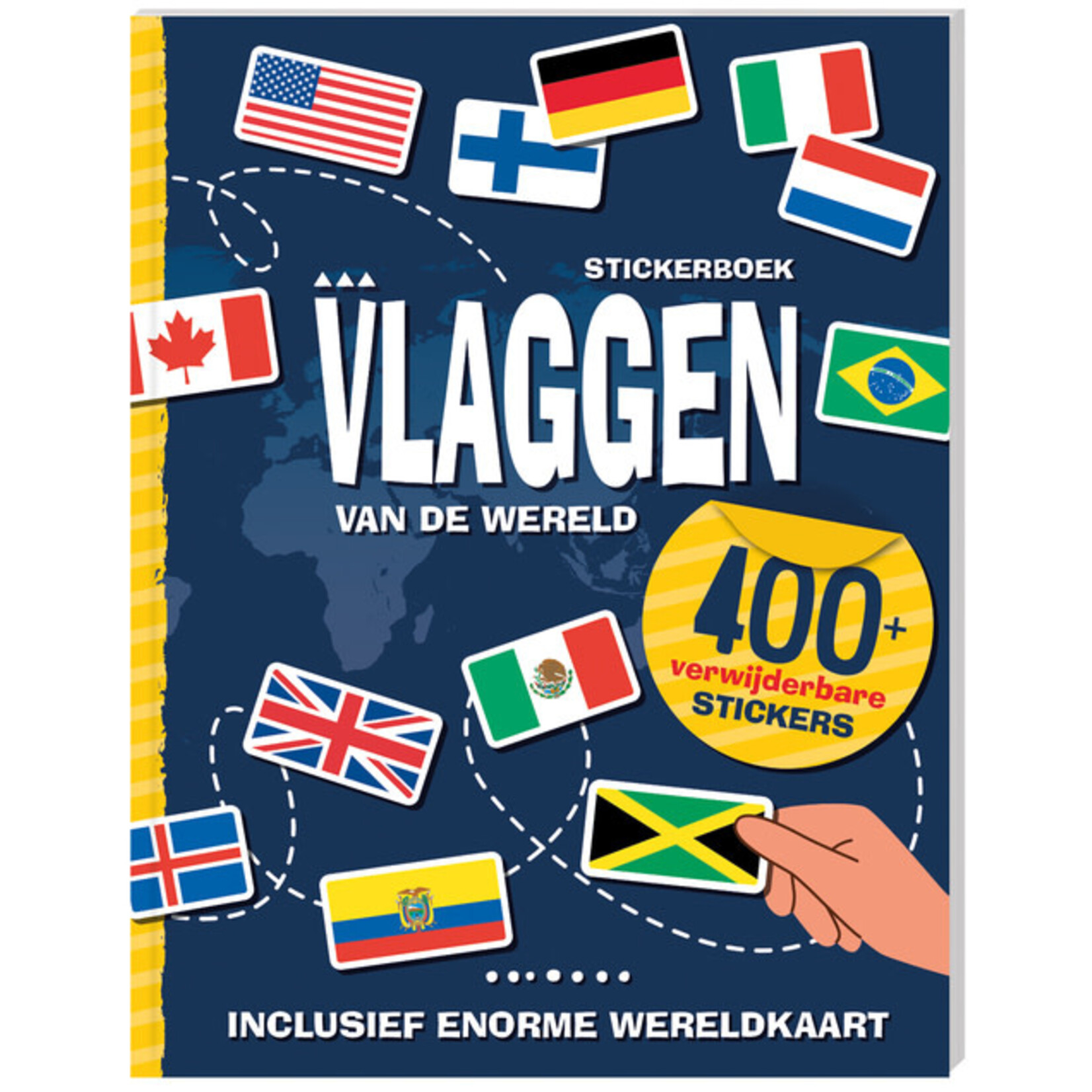 Image Books Stickerboek Vlaggen van de wereld
