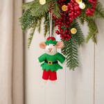 Sjaal met Verhaal Hanger Muis Kerstelf