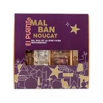 El Puente Nougat met pistache, rozenblaadjes en amandelen