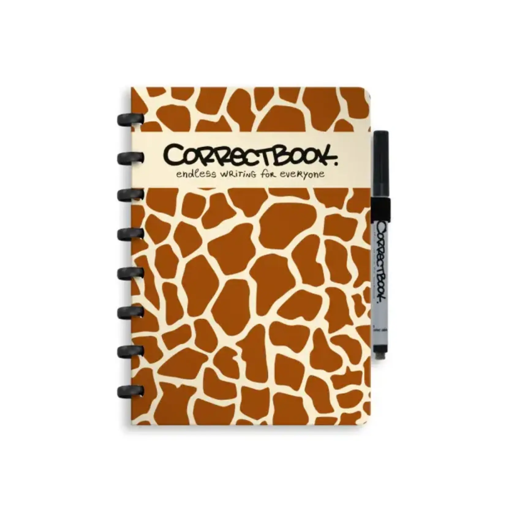 Correctbook CB A5 - Blanco - Giraffe