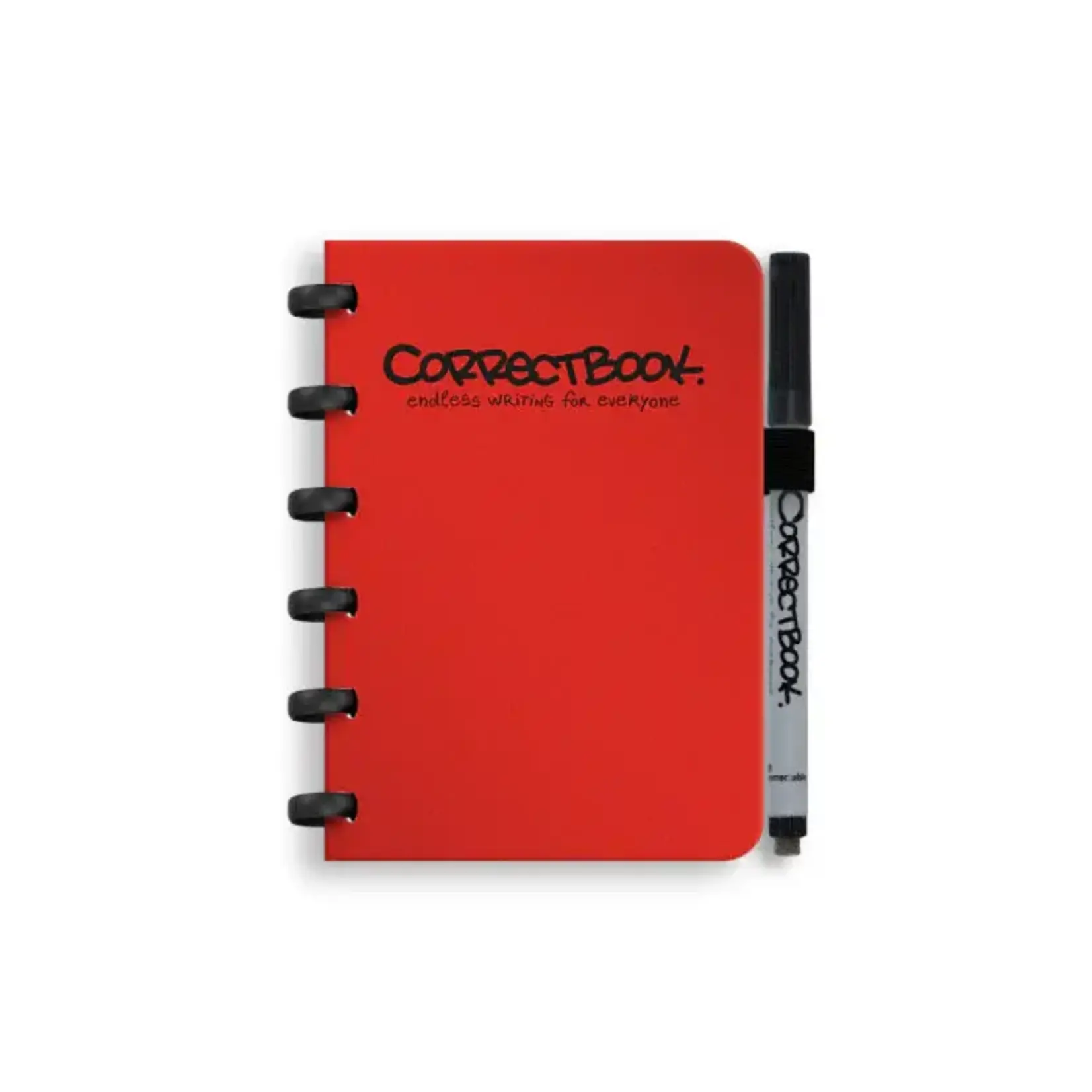 Correctbook CB A6 - Blanco - Rood