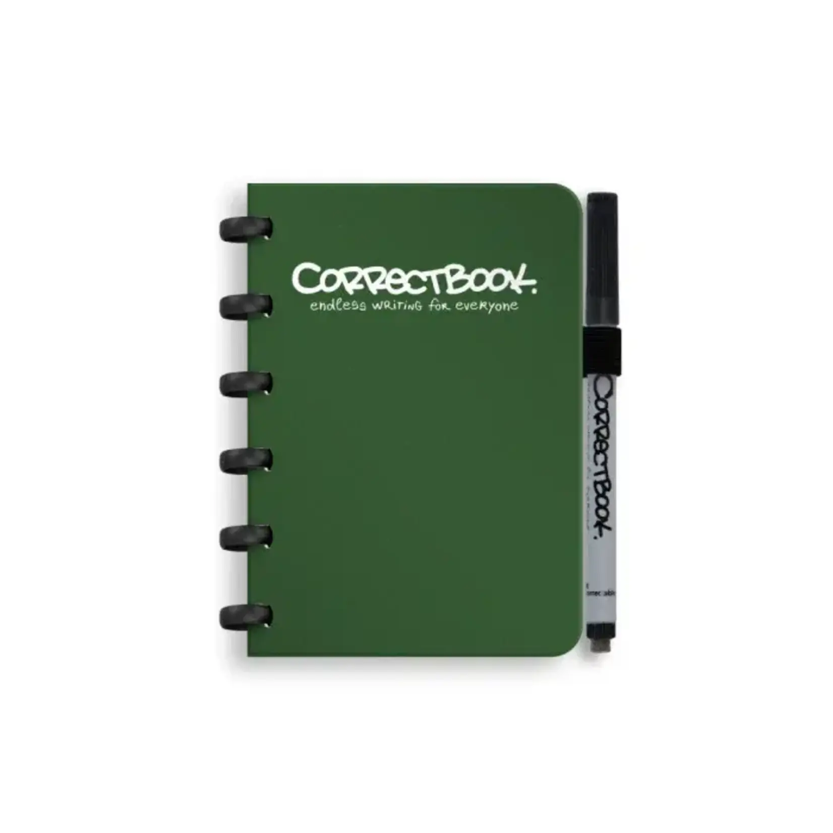 Correctbook CB A6 - Blanco  - Forest Green