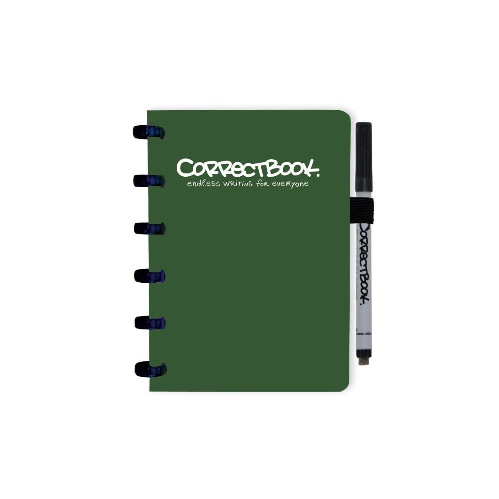 Correctbook CB A6 - Lined - Forest Green