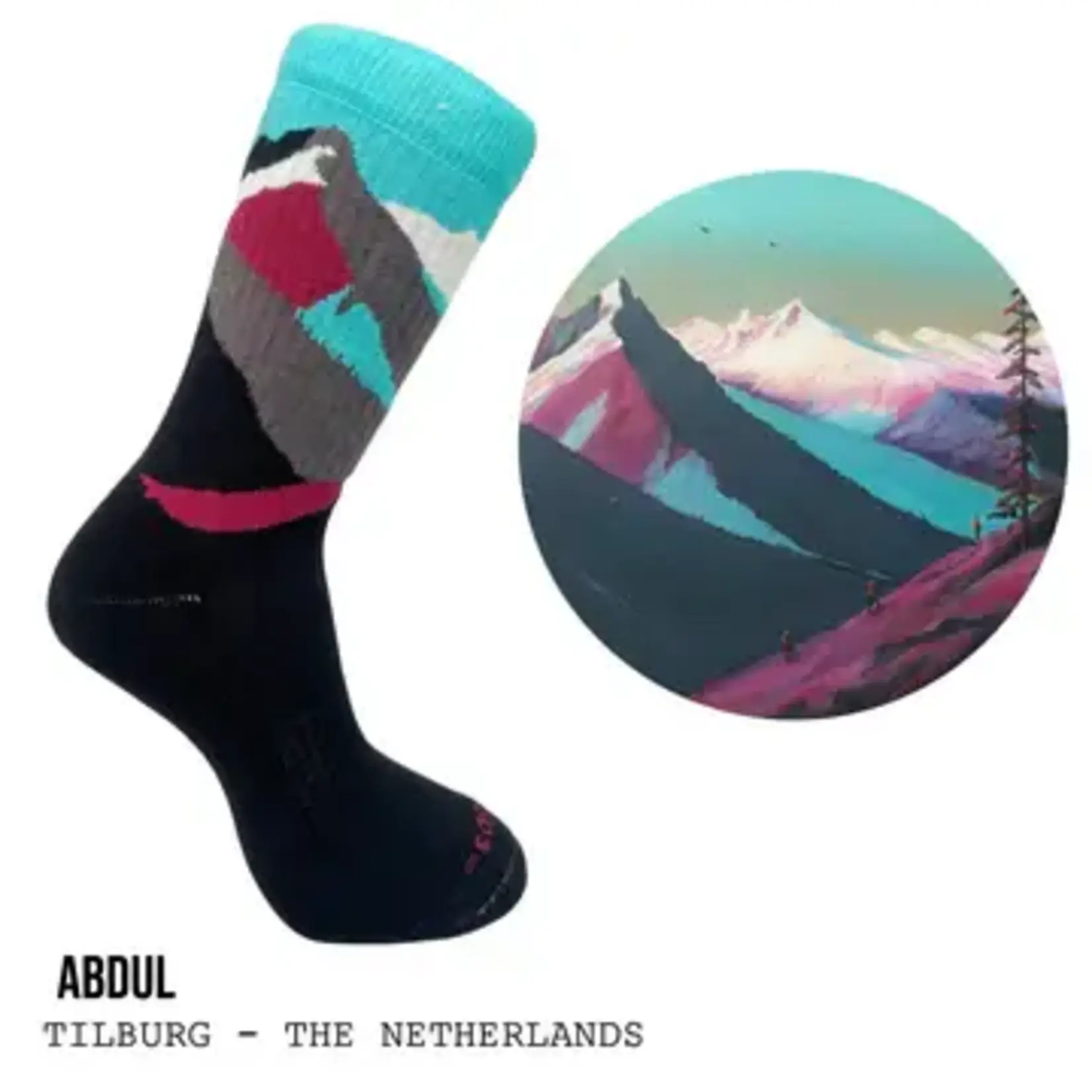 Letsdogoods Wandelsokken Abdul- Summit of dreams mt 43-46