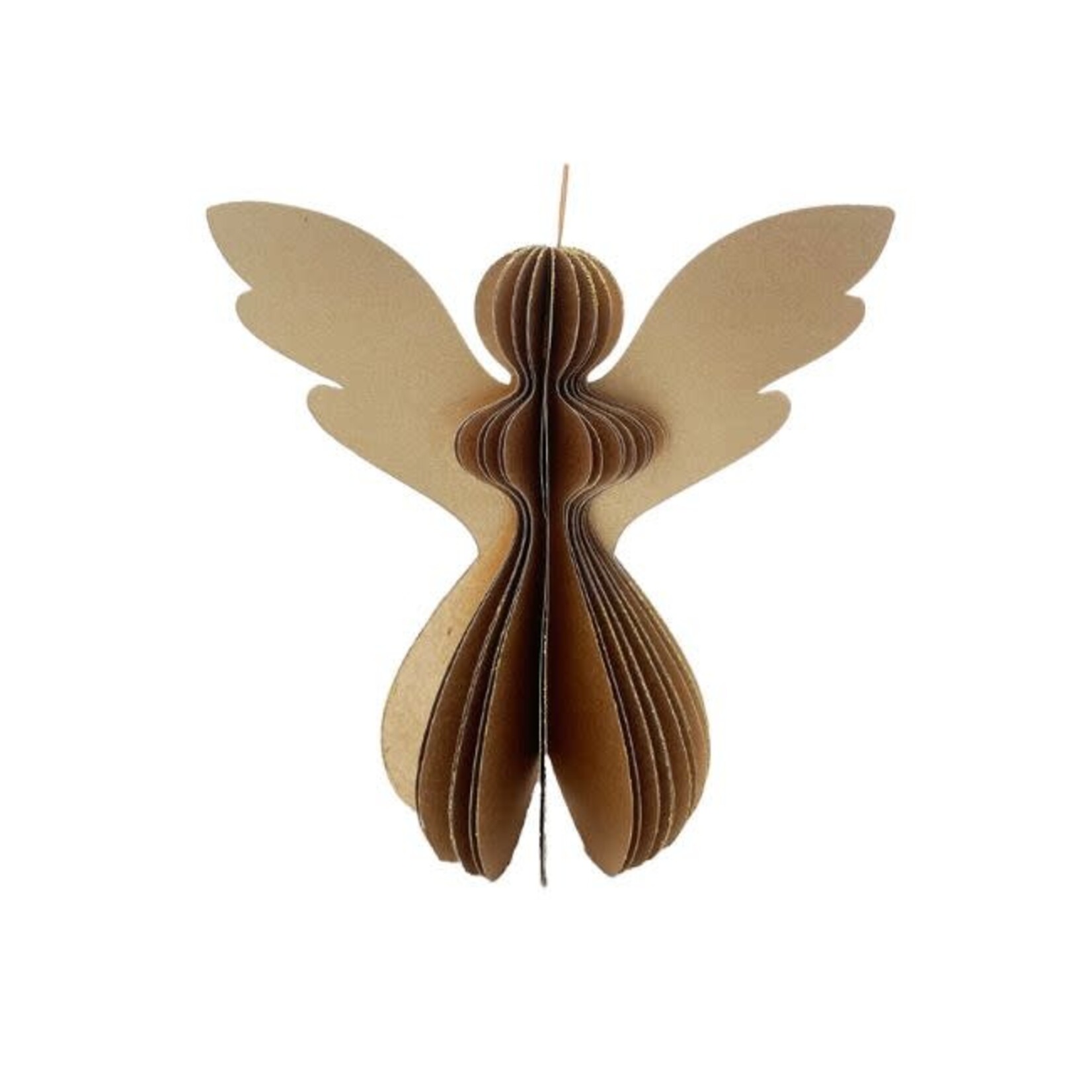 Only Natural Engel Papier Goud 12.5 cm