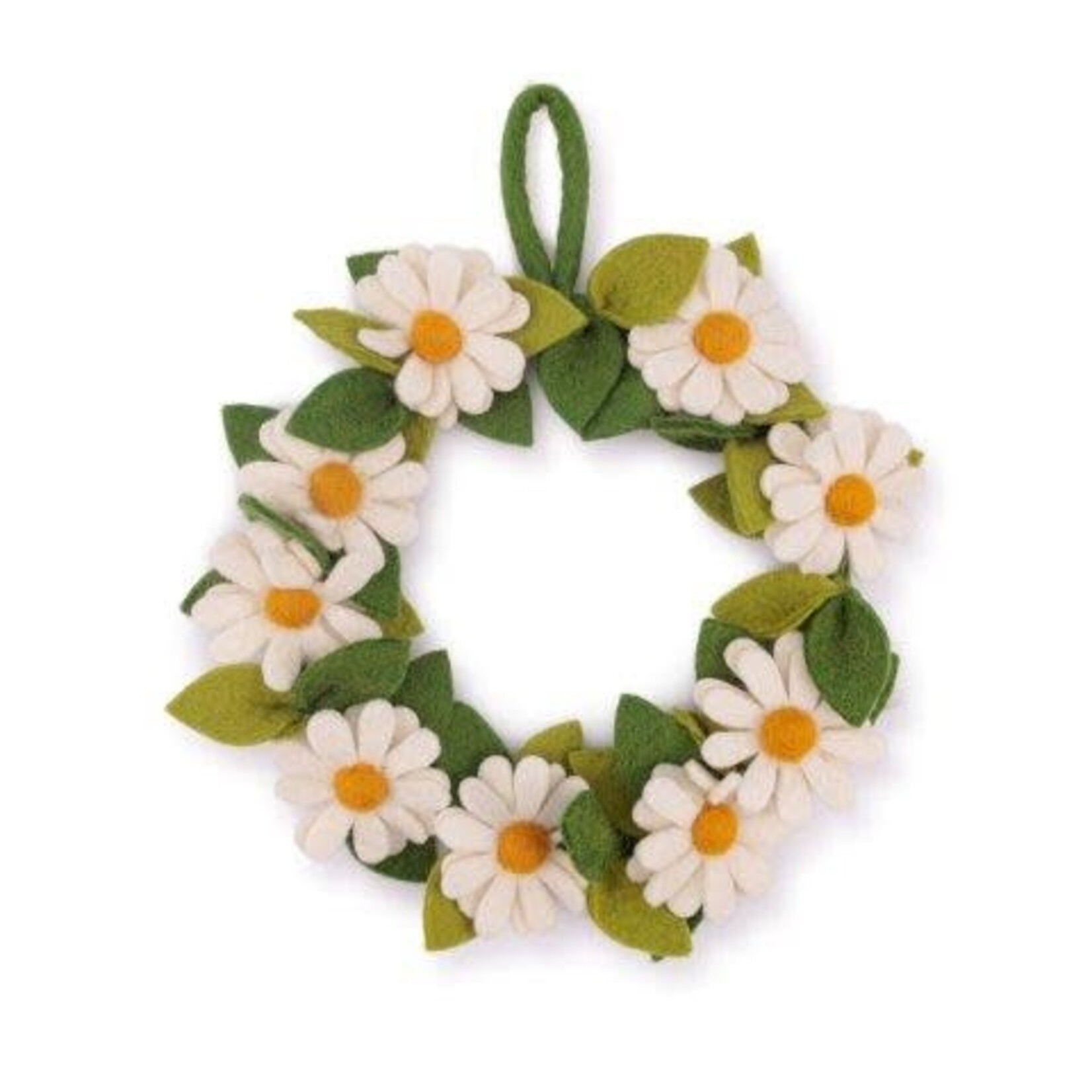 Sjaal met Verhaal Krans Margrietjes XL