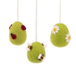 Sjaal met Verhaal Hanger Ei lichtgroen ass.