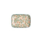 Tranquillo Zeepbakje FLORAL Groen-oranje