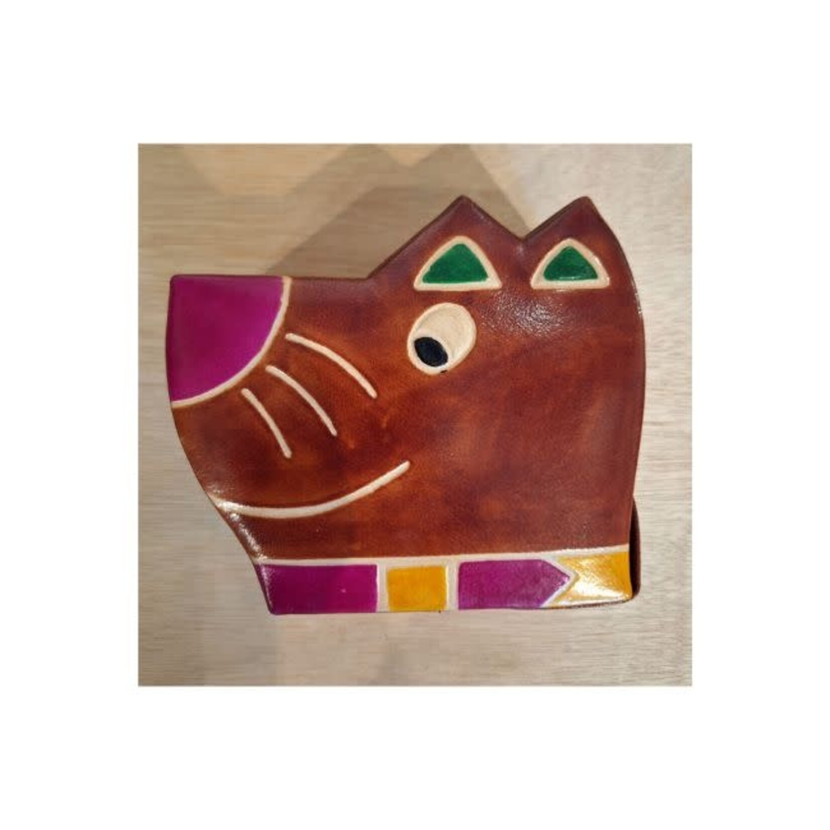 Wilma's Fair Trade C Spaarpot - Hond Tekkel