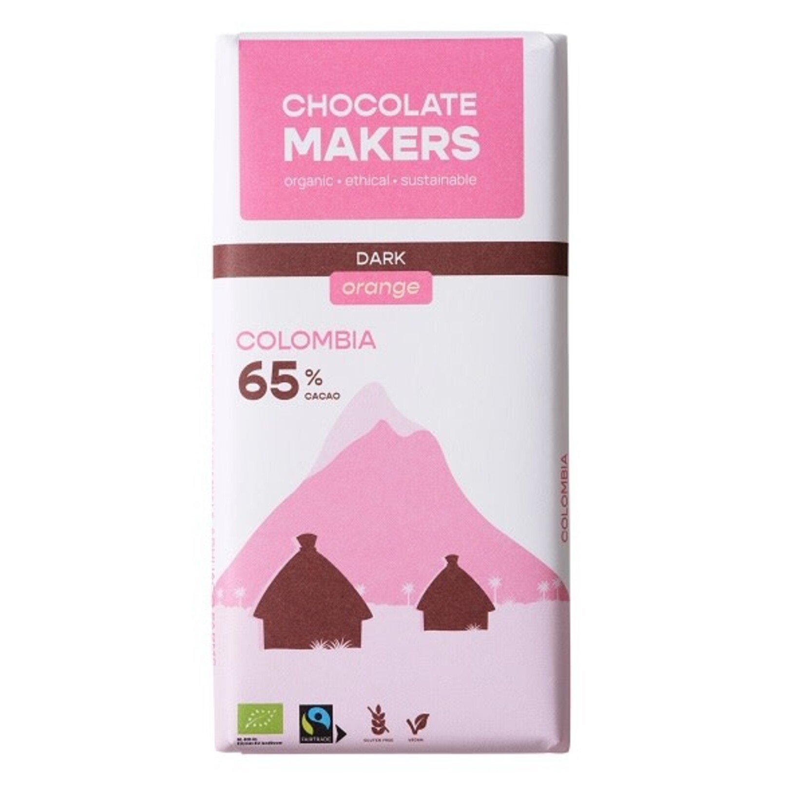 Chocolate Makers Chocolate MakersDark 65% met Sinaasappel
