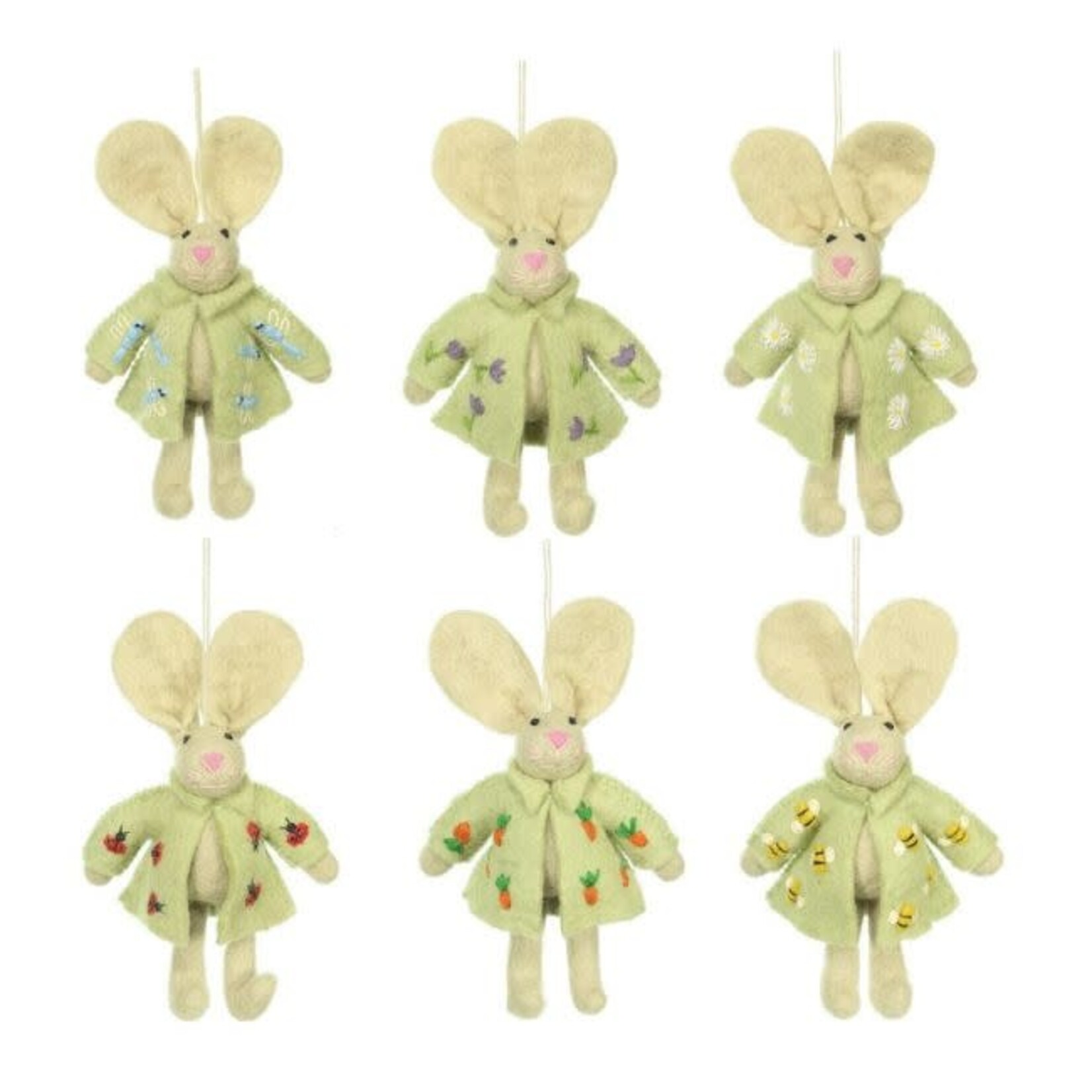 Sjaal met Verhaal Hanger Funny Bunny ass.