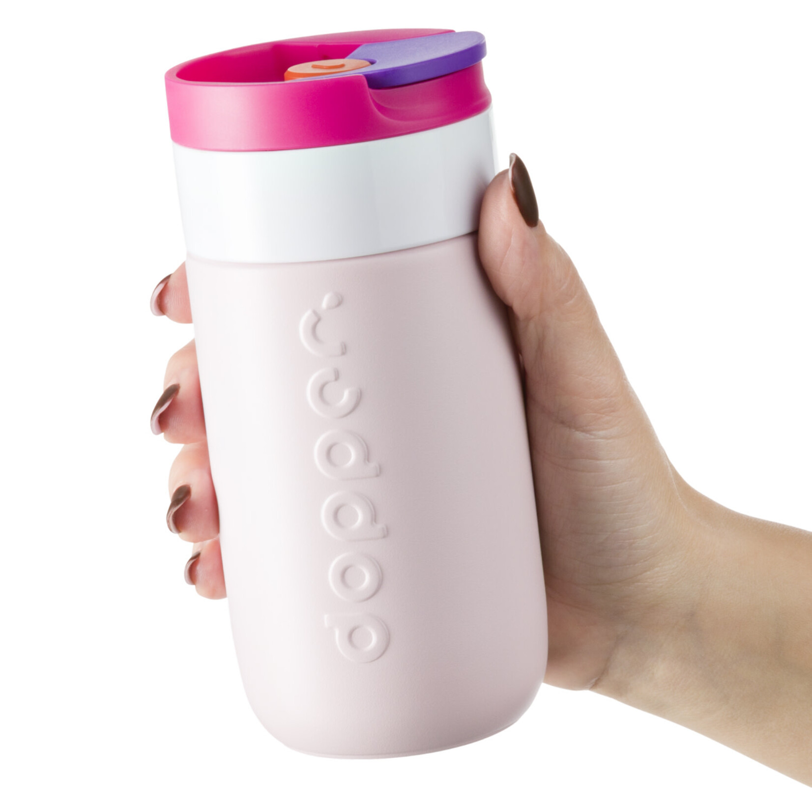 Dopper Dopper Travel Mug (400 ml) - Berry Pink