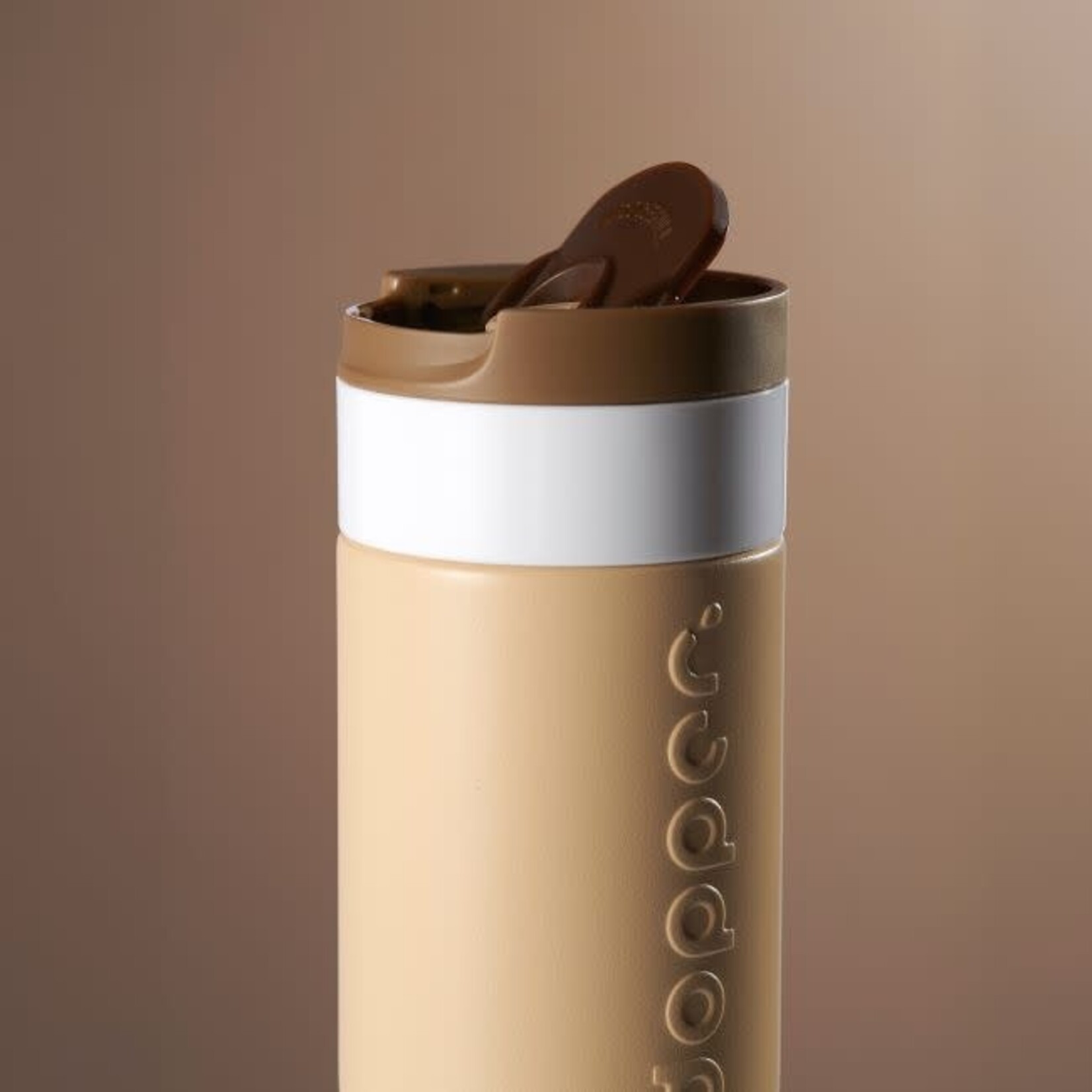 Dopper Dopper Travel Mug (400 ml) - Earthy Brown