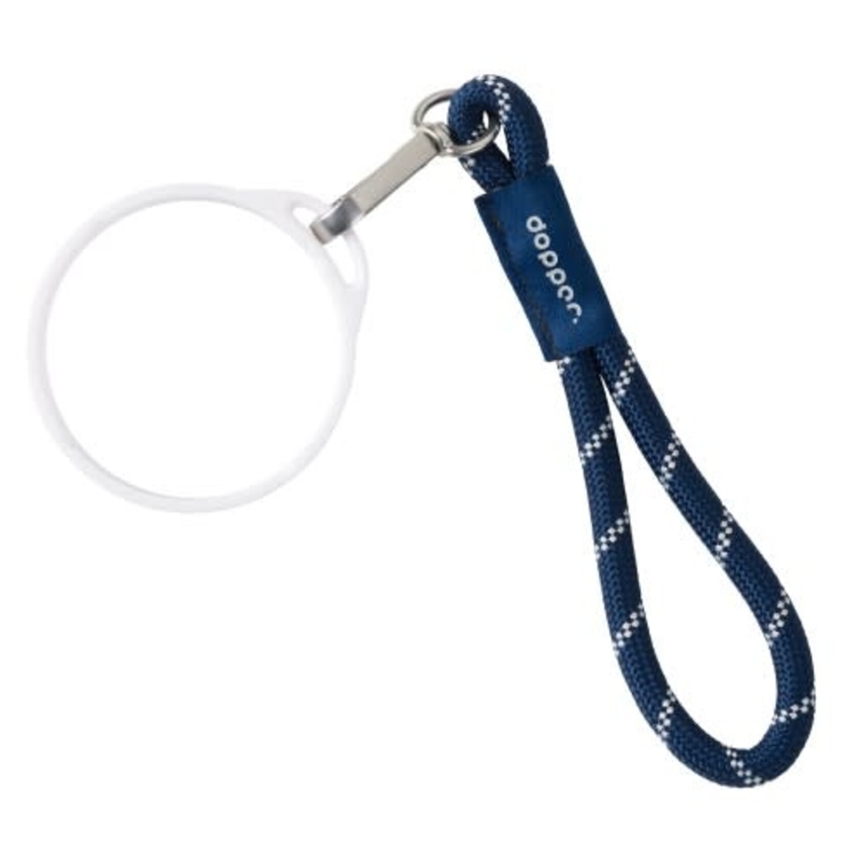 Dopper Dopper Wrist Cord - White Mug Ring - Midnight Silver