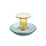 Tranquillo Kandelaar glas Rainbow Groen-geel