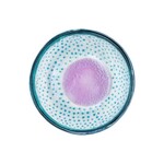 Tranquillo Schaal glas Floating Hues Lila-blauw 12cm