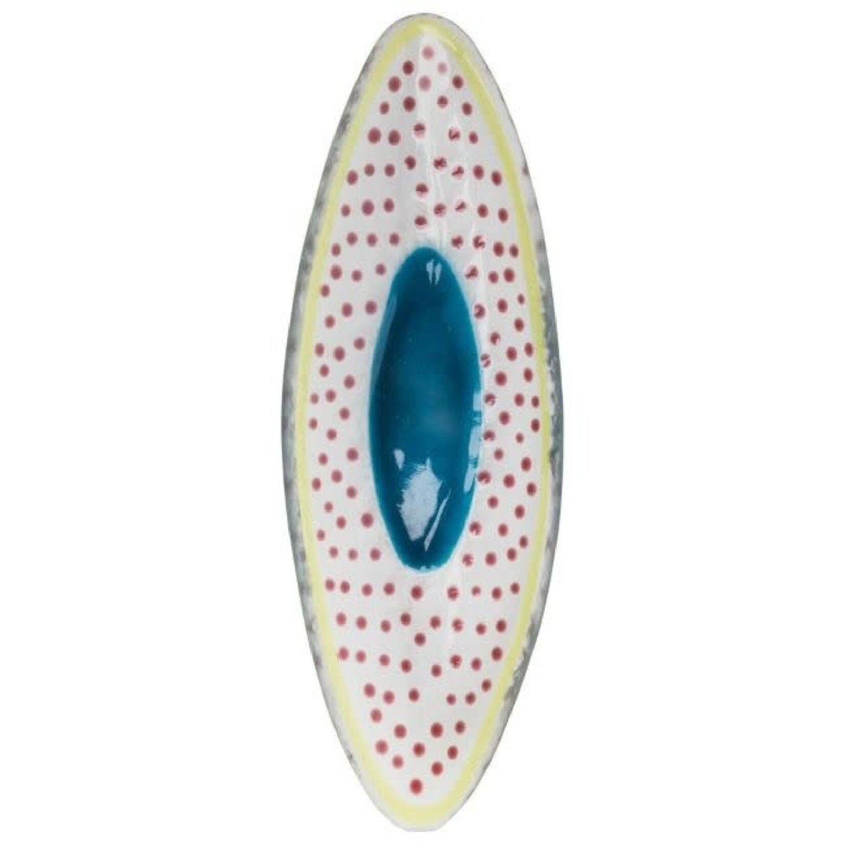 Tranquillo Schaal glas Floating Hues Ovaal 26,5cm