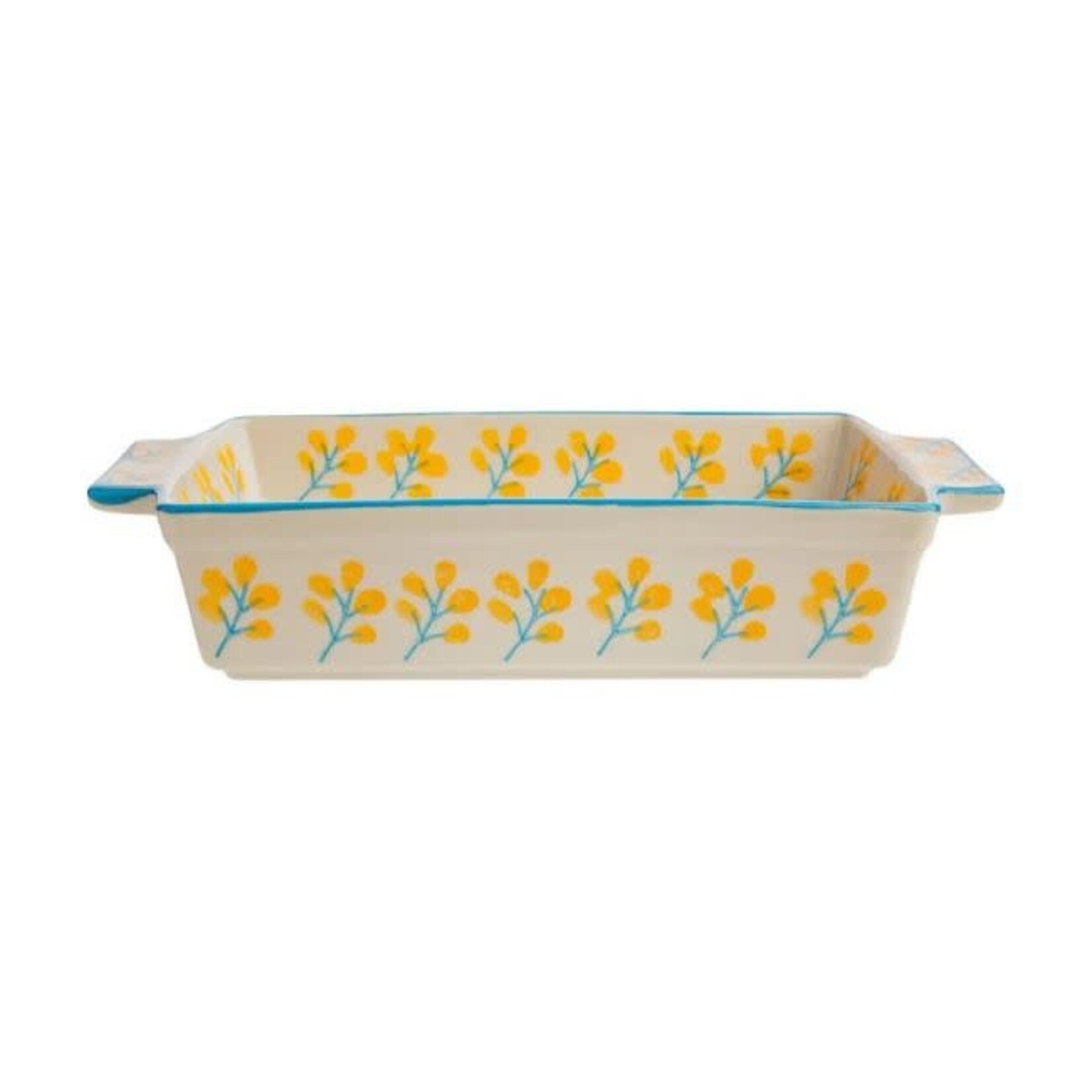 Tranquillo Cake vorm Floral Blauw-Geel
