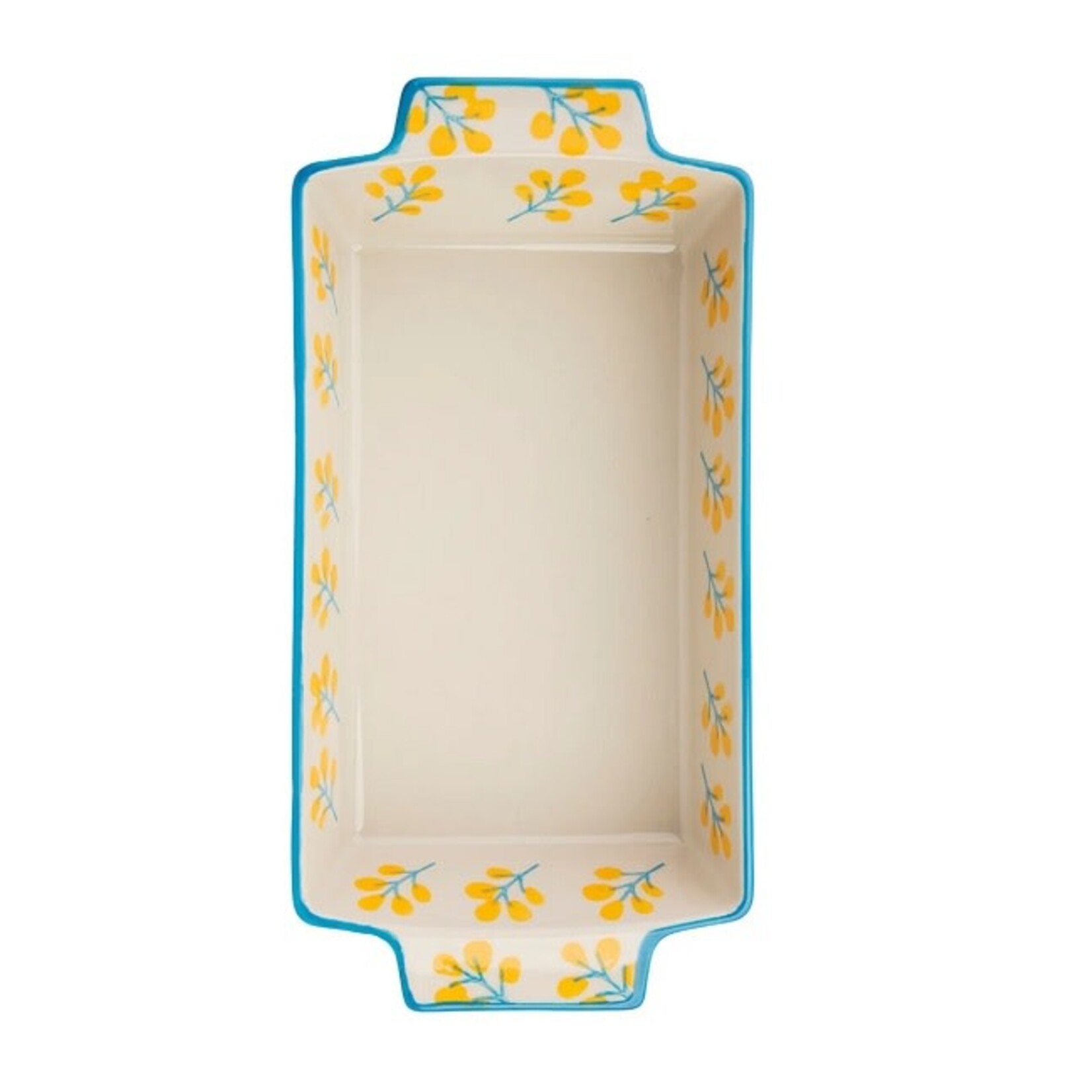 Tranquillo Cake vorm Floral Blauw-Geel