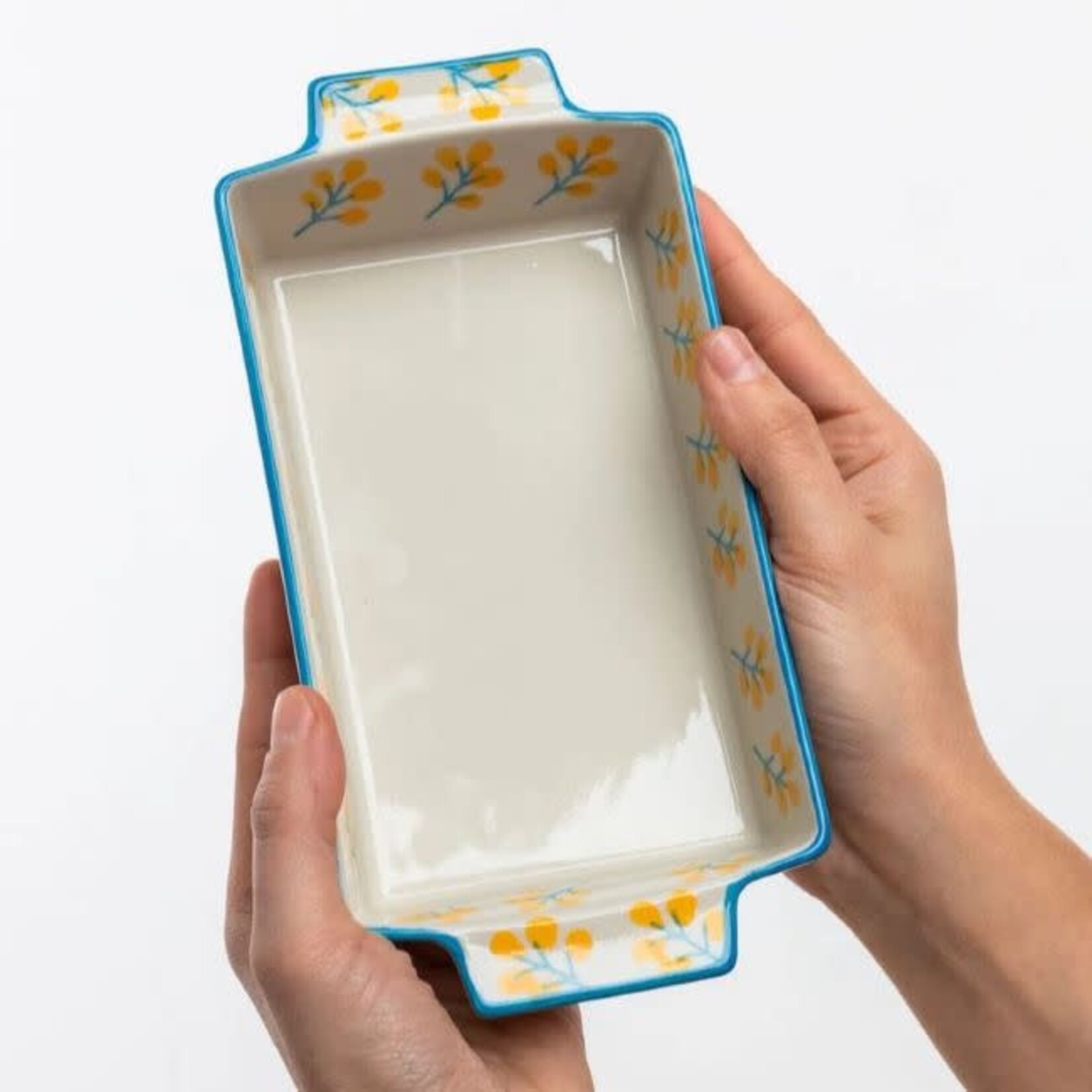 Tranquillo Cake vorm Floral Blauw-Geel