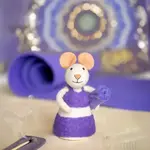 Sjaal met Verhaal Decoratie Muis Yogamuis