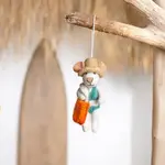 Sjaal met Verhaal Hanger Muis Beachgirl
