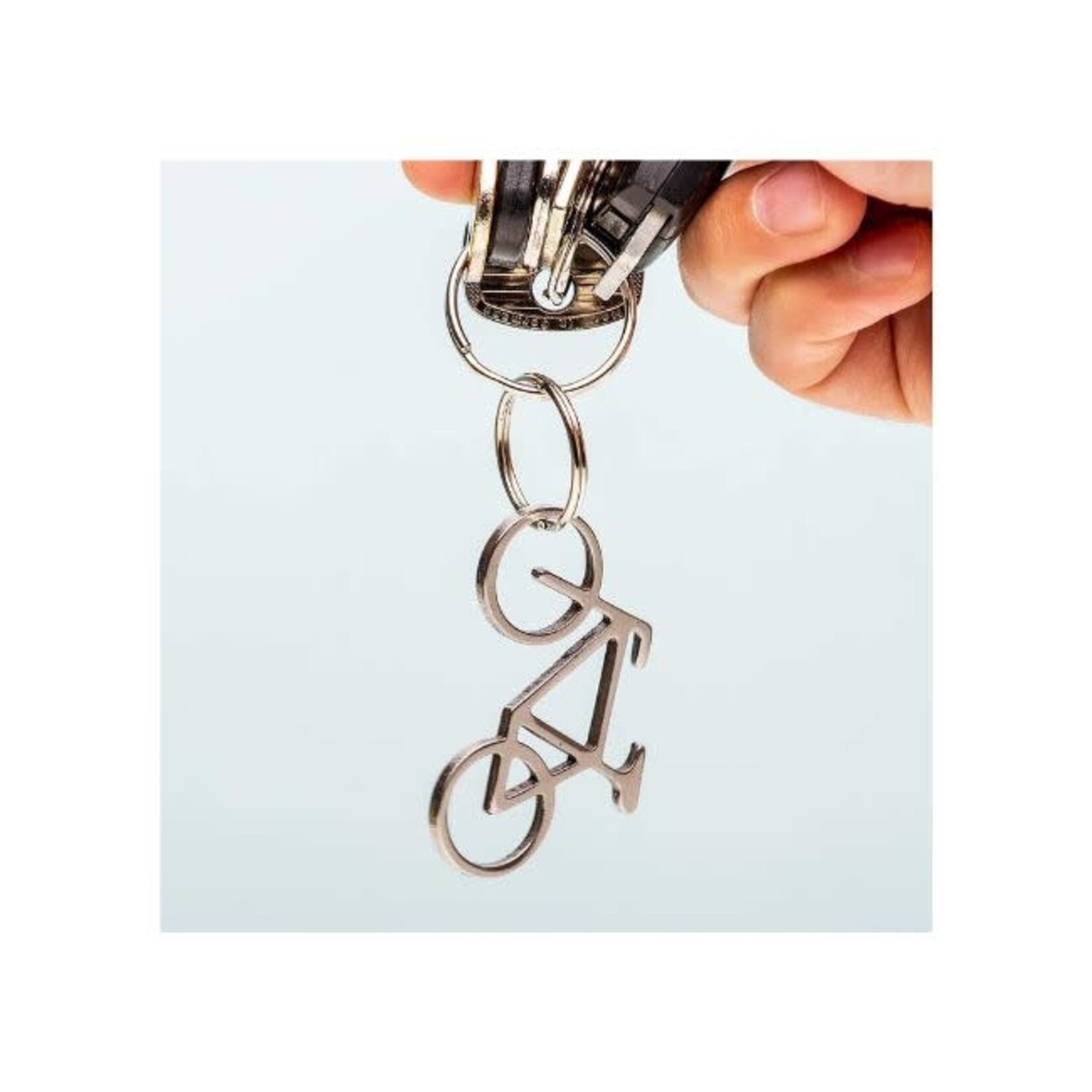 De Sfeerbrenger Sleutelhanger fiets flessenopener