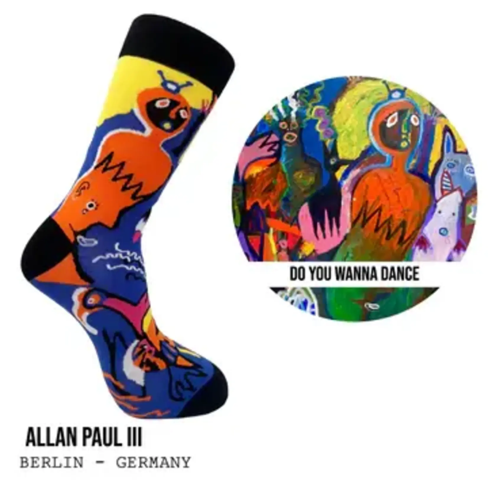 Letsdogoods Sokken Allen Paul 111 mt 41-46