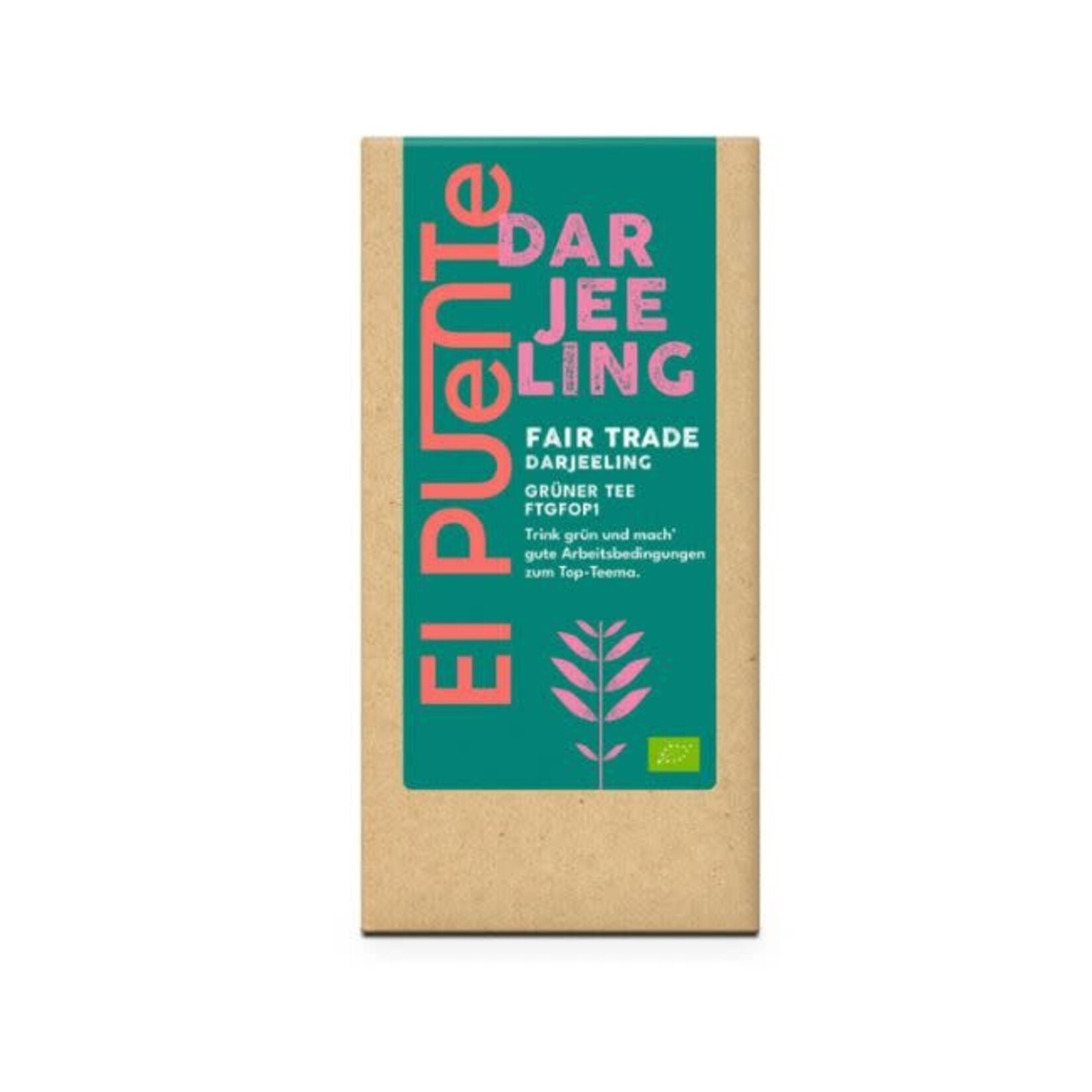 El Puente Darjeeling (Losse Groene Thee) ,Bio, 100gr