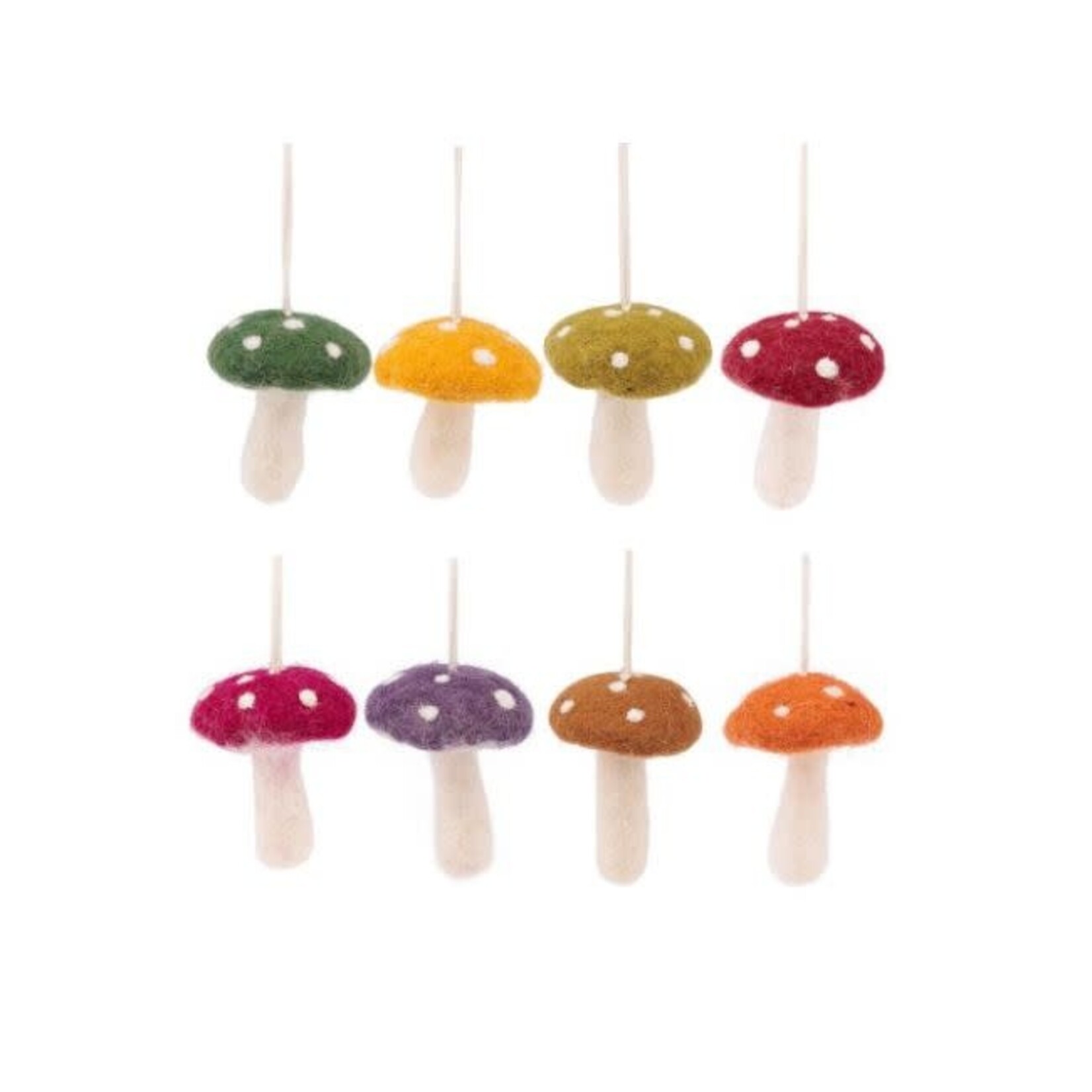 Sjaal met Verhaal Hanger Paddenstoel Indian Summer Medium