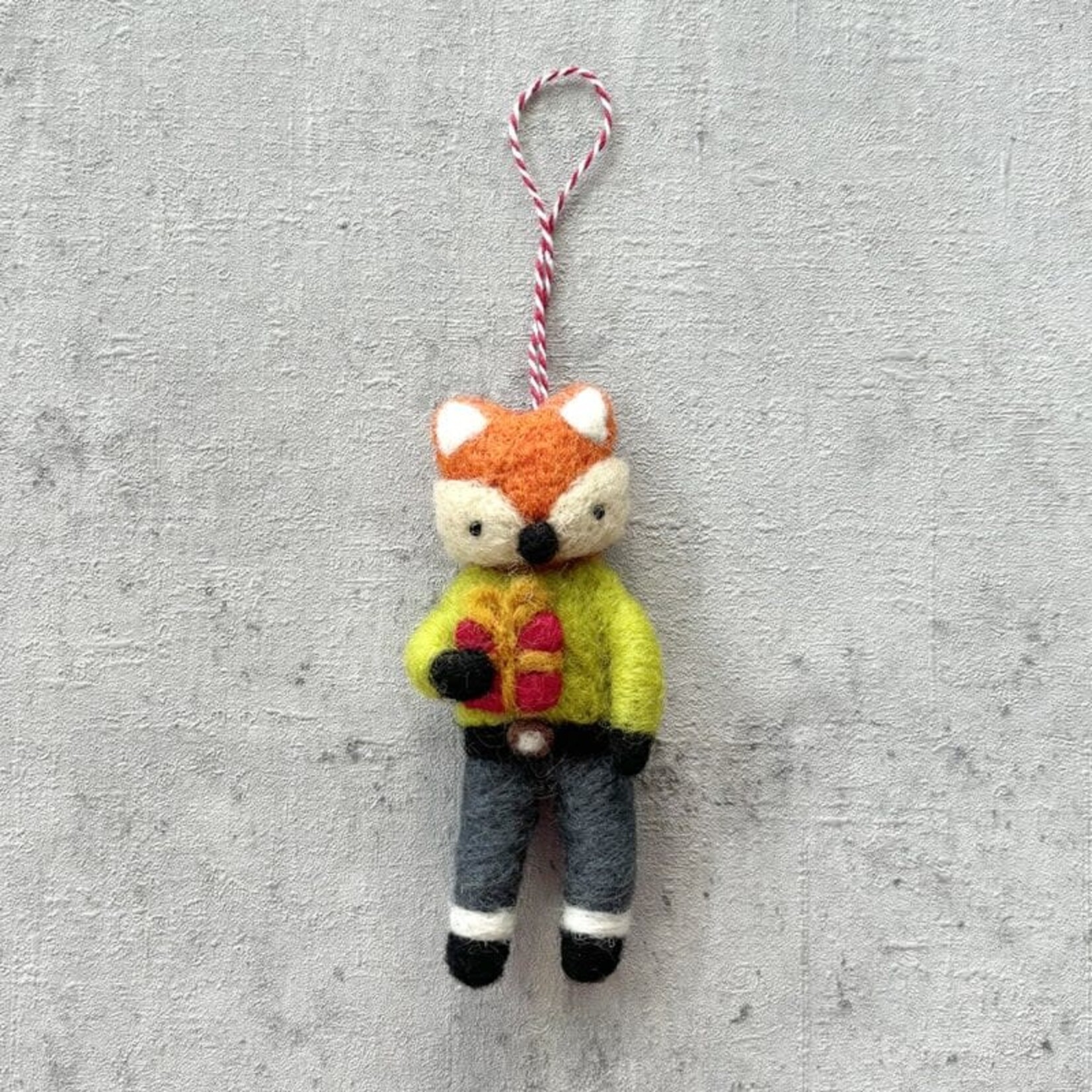 Beyoona Kerst Vos met kado