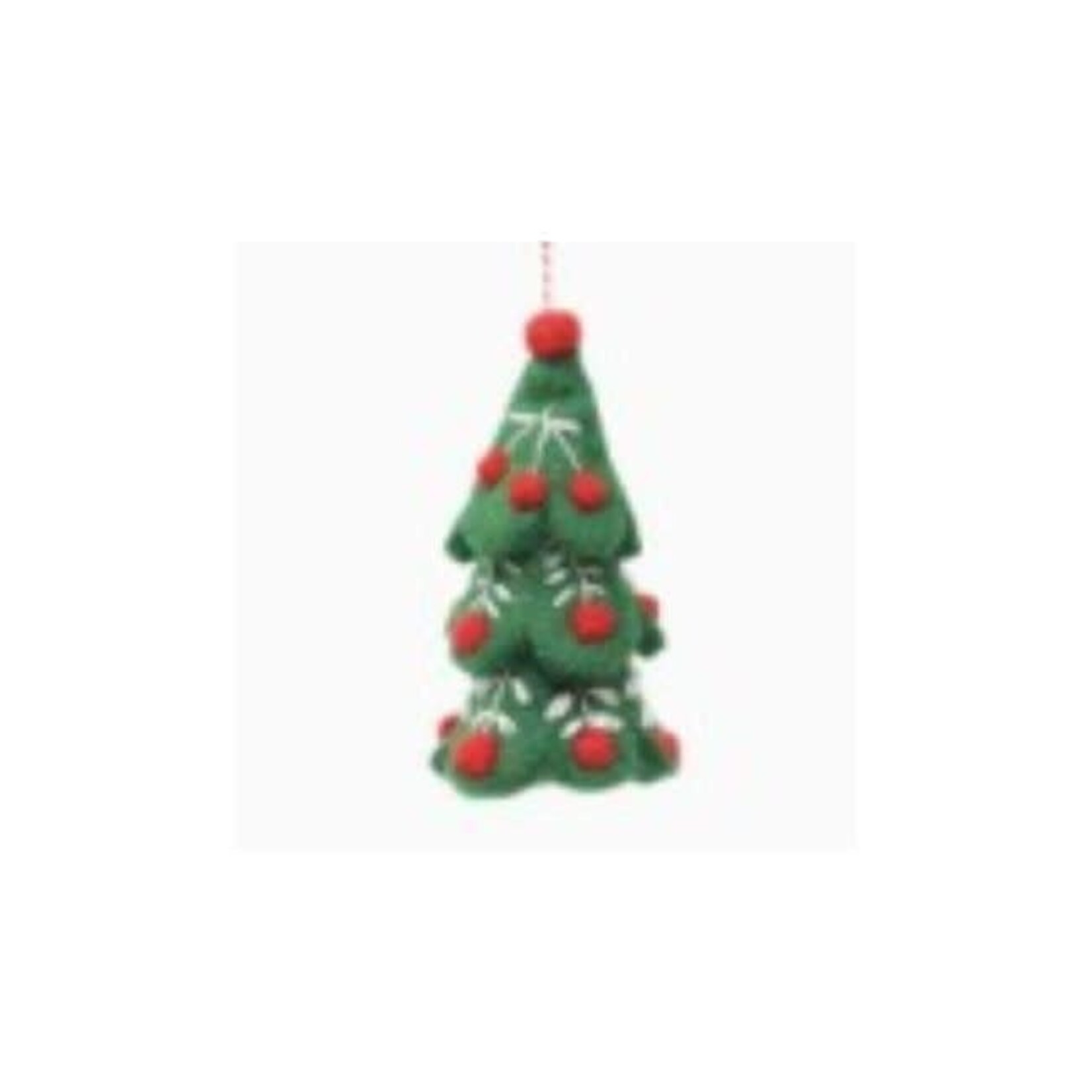 Black Yak Ltd Geborduurde Kerstboom