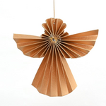 Only Natural Engel Plissé Goud 11.25cm