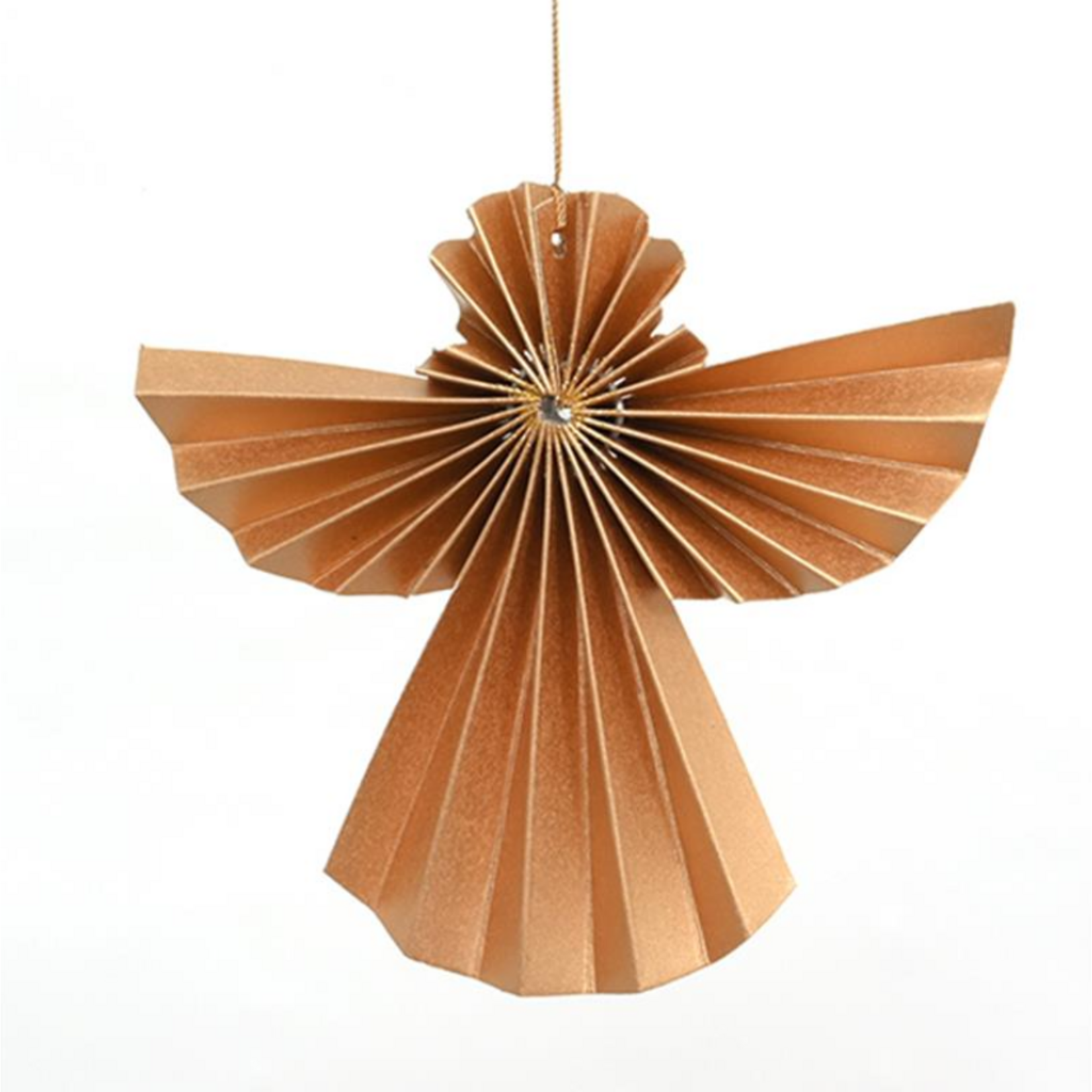 Only Natural Engel Plissé Goud 11.25cm