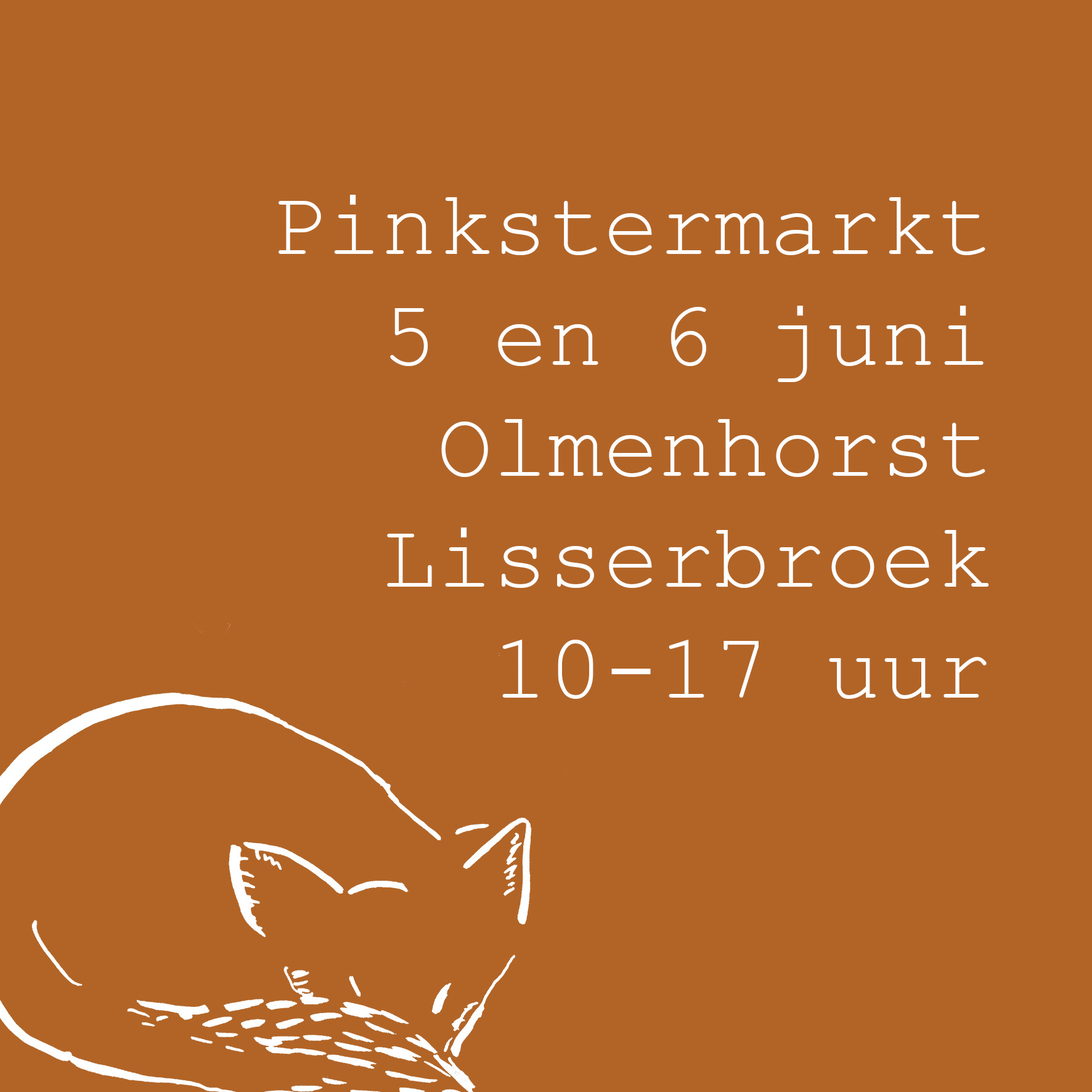 Pinksteren 5 en 6 juni Olmenhorst