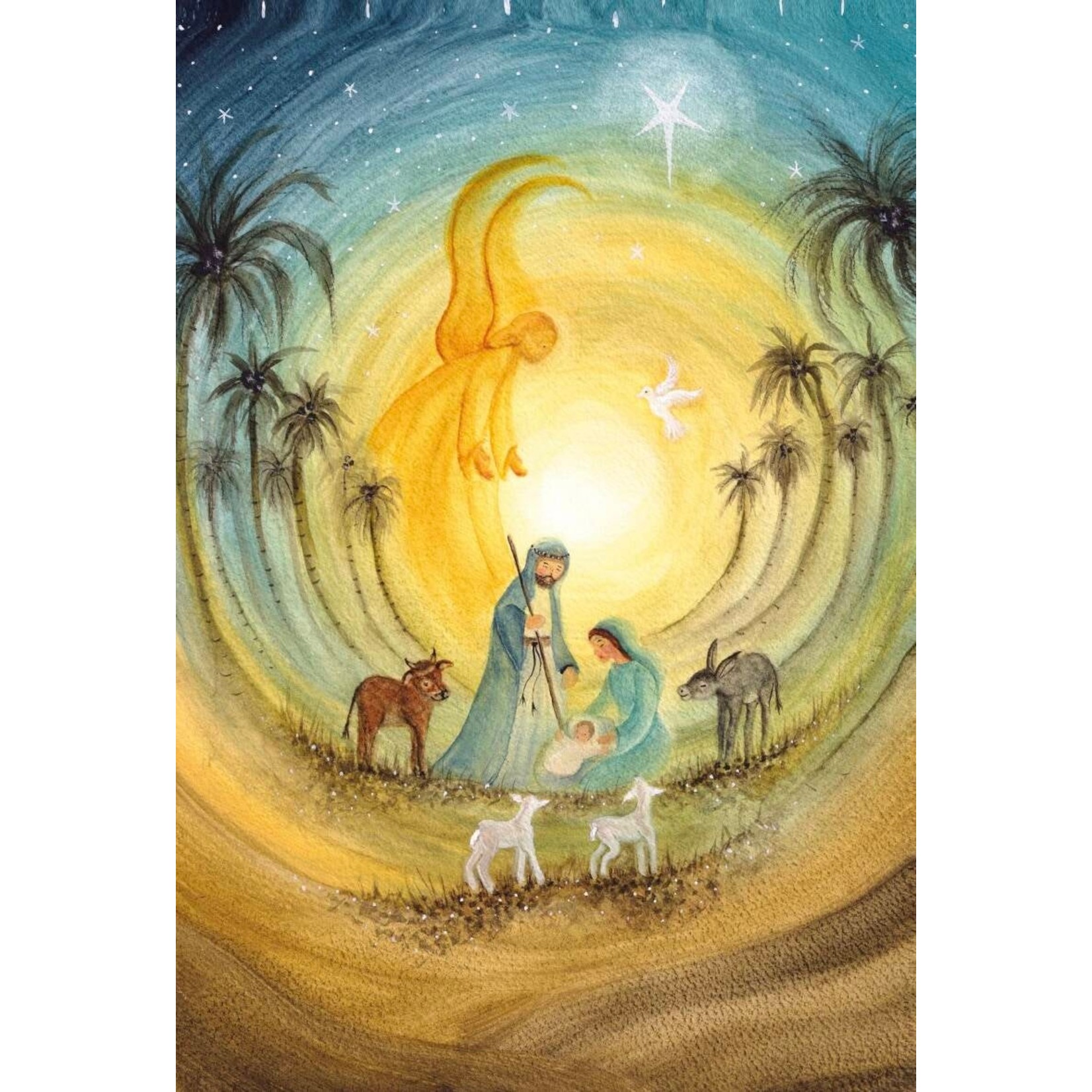 BijdeHansje Postkaart Nativity Story